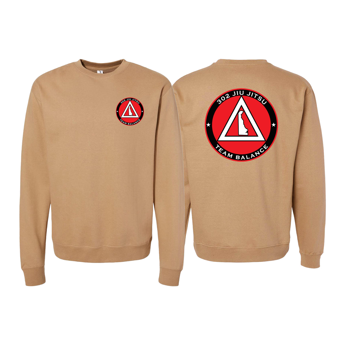 302 Jiu-Jitsu Crewneck Sweatshirt #8074 B (BALANCE)