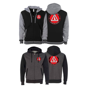302 Jiu-Jitsu Varsity Zip-Up Hoodies #8074 B (BALANCE)