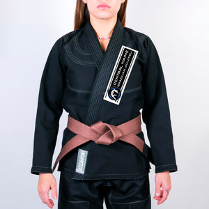 Central Maine Brazilian Jiu Jitsu Academy Women's Gi - Black #475