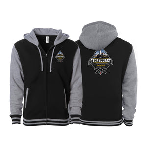 Stonecoast Brazilian Jiu Jitsu Varsity Zip-Up Hoodies #8119 E