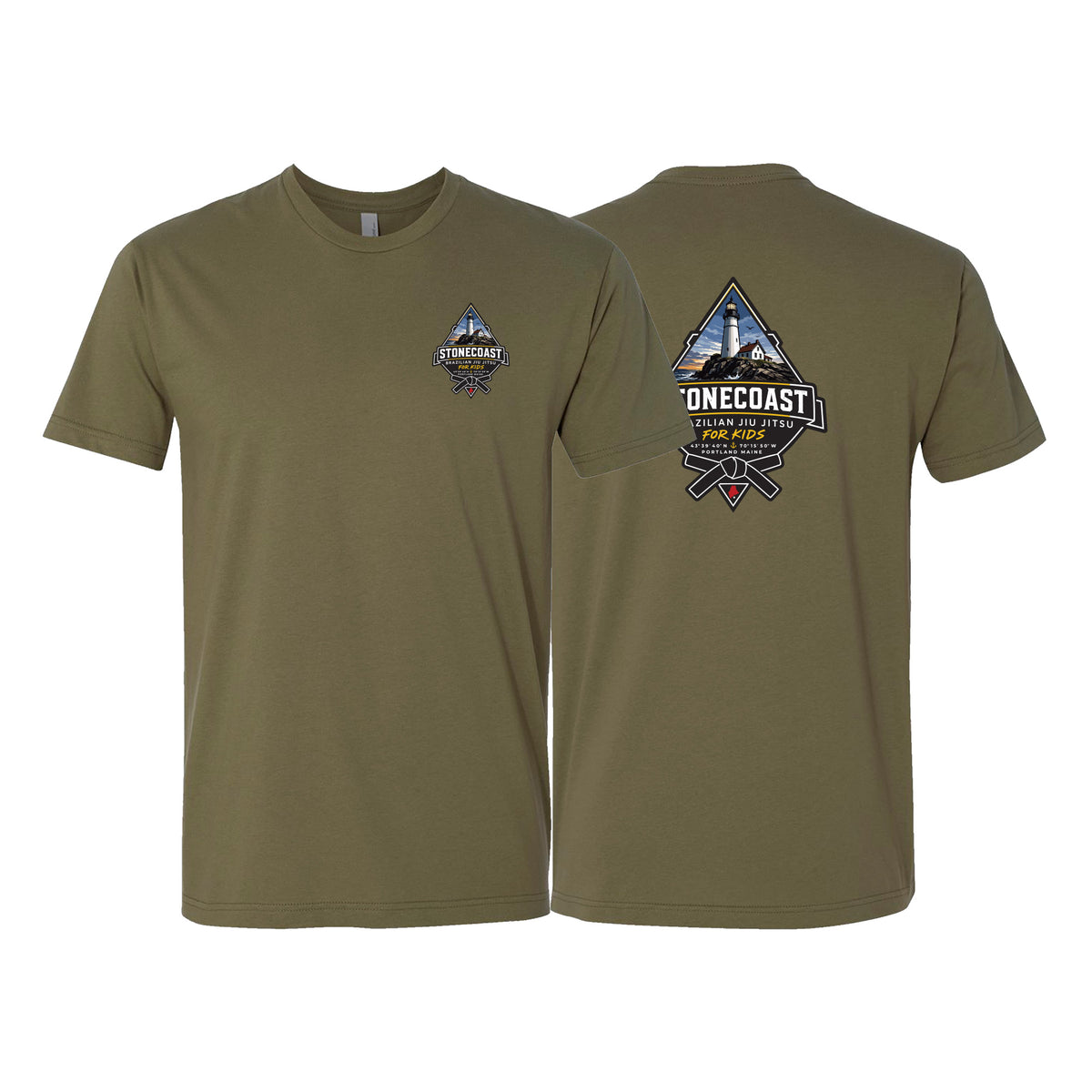 Stonecoast Brazilian Jiu Jitsu Next Level Adult Shirts #8119 E