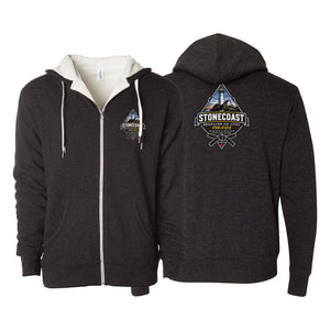 Stonecoast Brazilian Jiu Jitsu Sherpa Lined Zip-Up Hoodie #8119 E