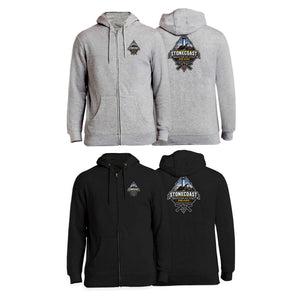 Stonecoast Brazilian Jiu Jitsu Zip-Up Hoodies #8119 E