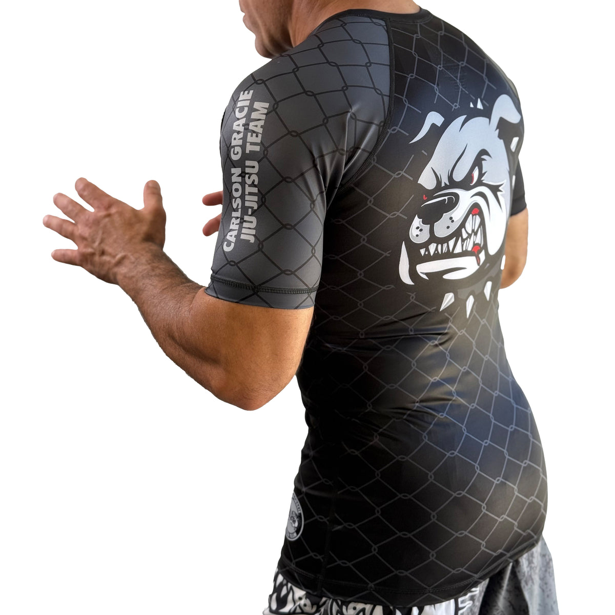Carlson Gracie Hound Rash Guard Short Sleeve