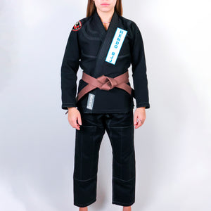 Hendo Brazilian Jiu Jitsu Academy Women's Gi - Black #522 A