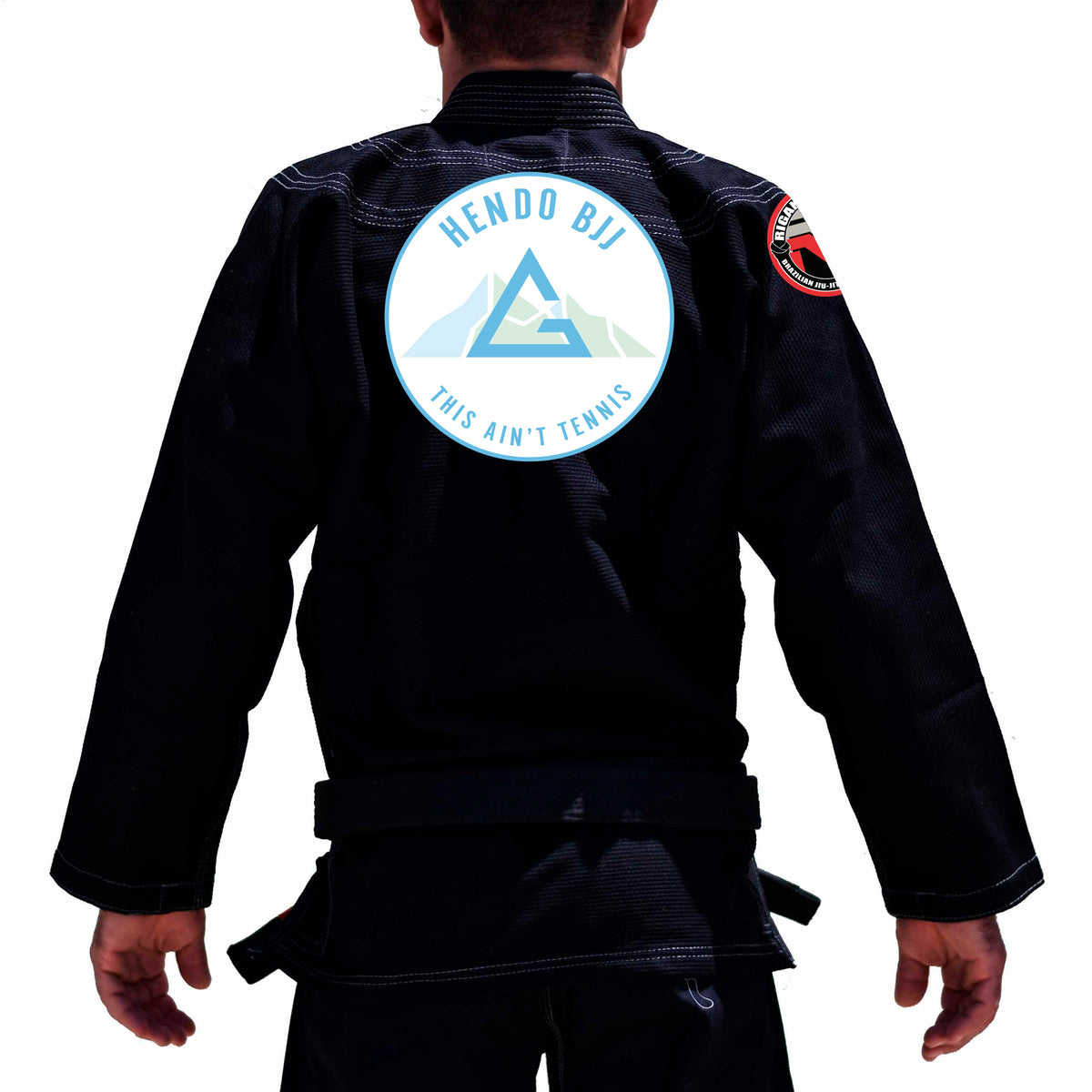 Hendo Brazilian Jiu Jitsu Academy Adults Gi - Black #522 A