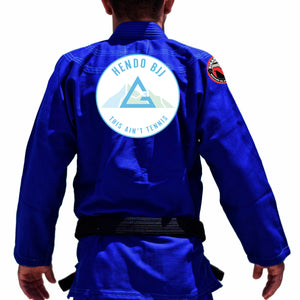 Hendo Brazilian Jiu Jitsu Academy Kids Gi - Blue #522 A