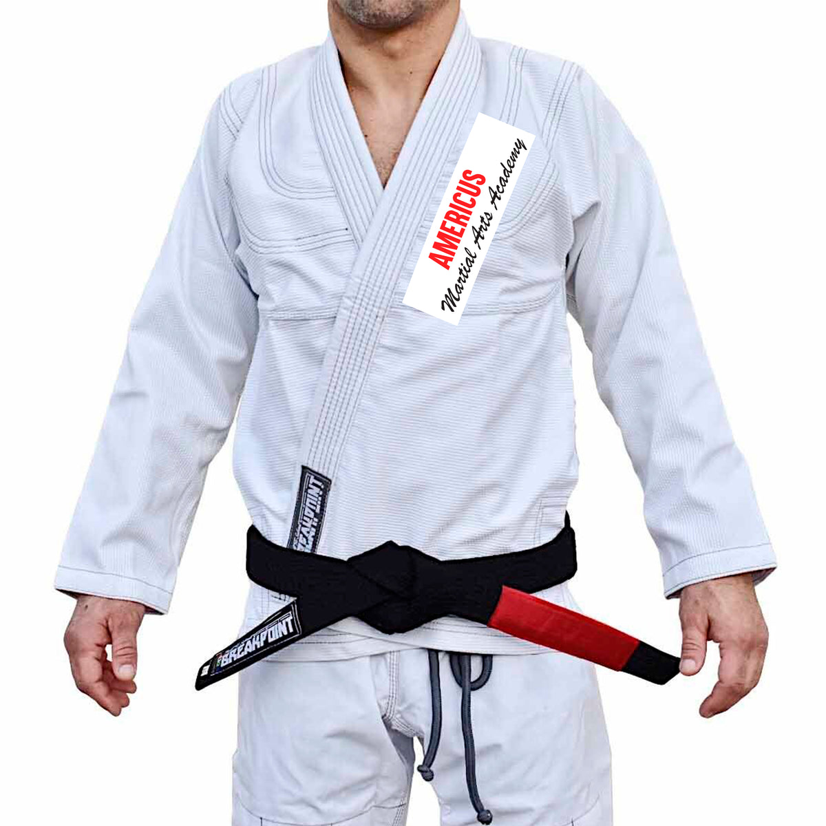 Americus Martial Arts Academy Adults Gi - White #526