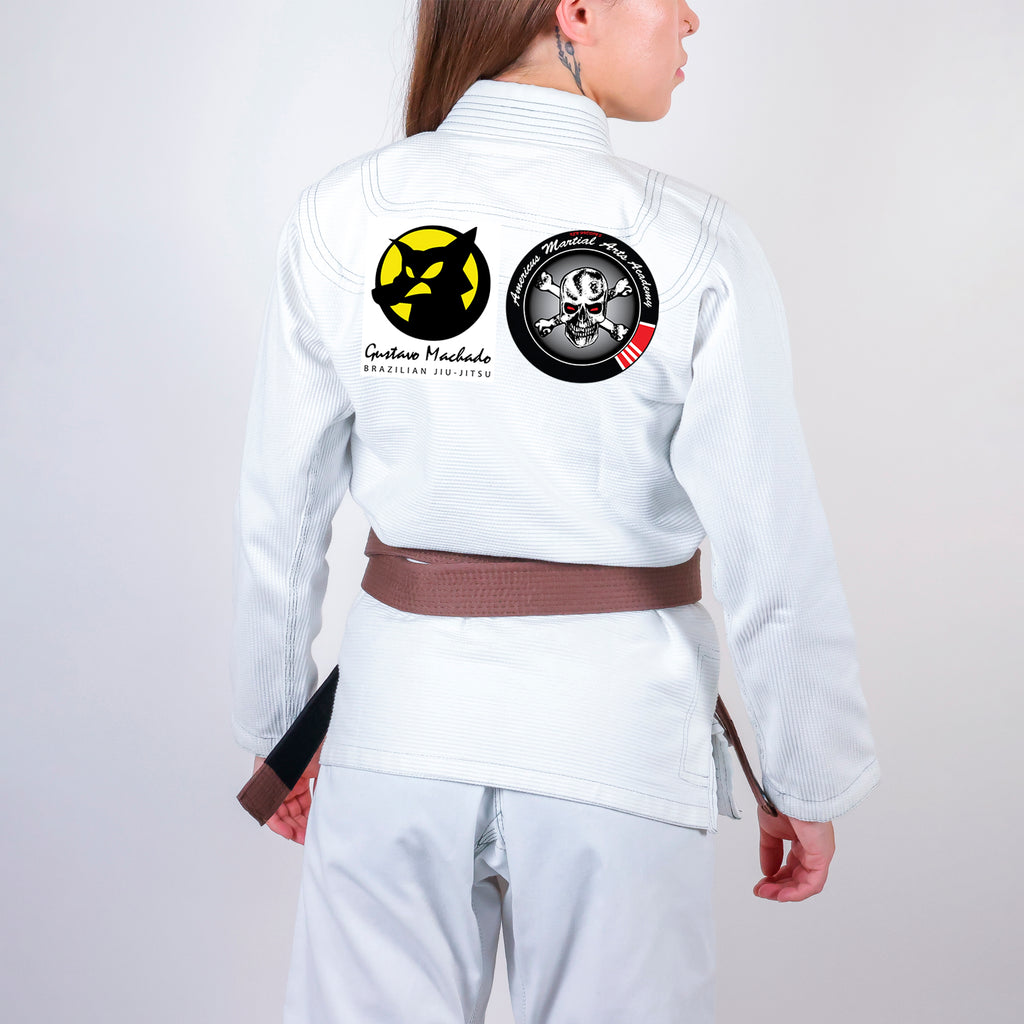 Americus Martial Arts Academy Women's Gi - White #526