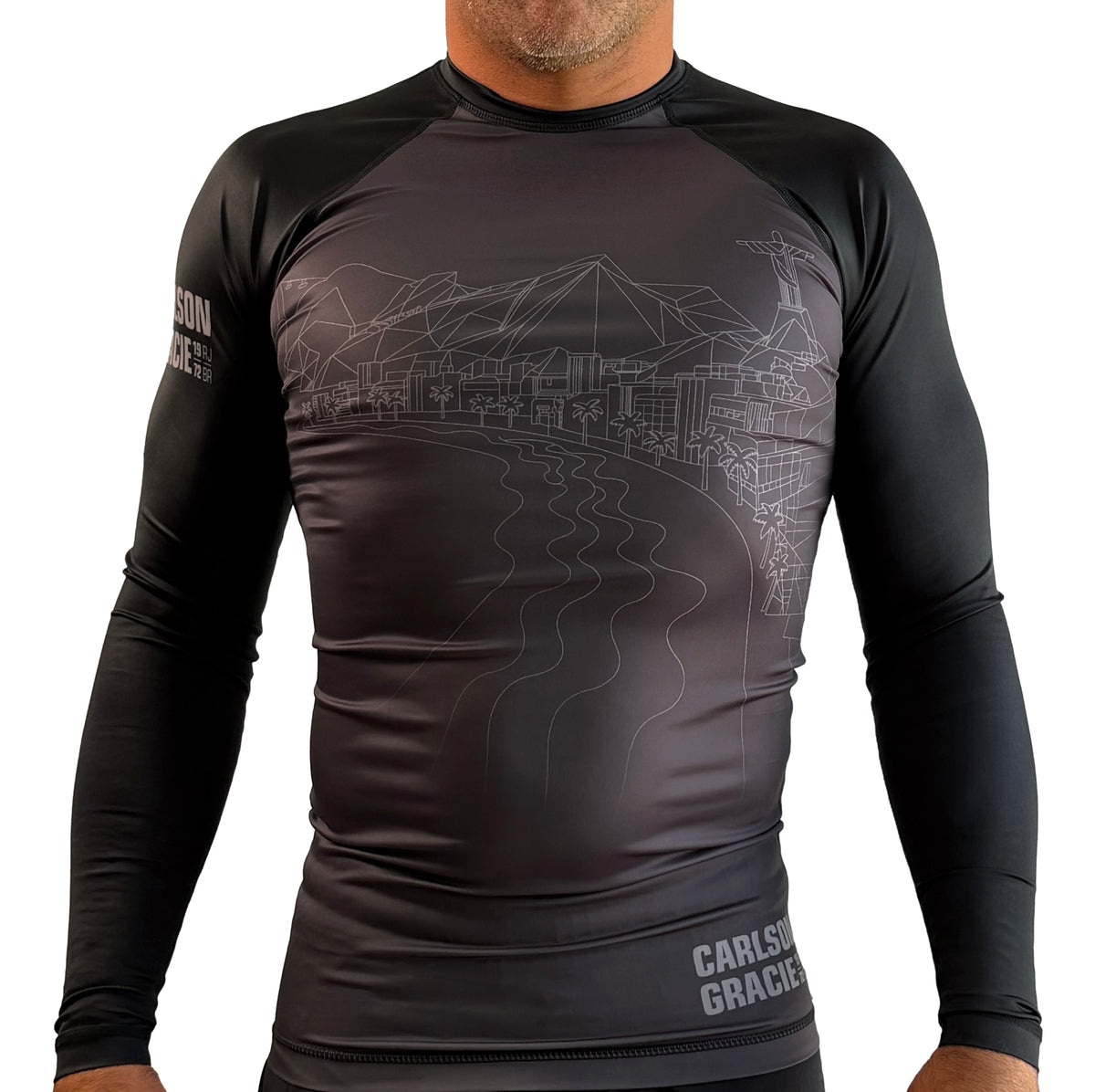 Carlson Gracie Rio Rash Guards Long Sleeve