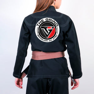 The Grind BJJ Academy Women's Gi - Black #617 A