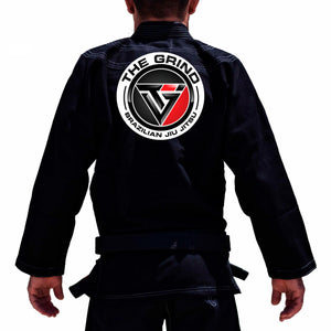 Grind BJJ Academy Adults Gi - Black #617 A