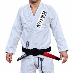 Grind BJJ Academy Gi - White #617 A