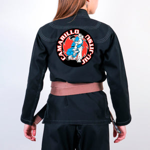 The Grind BJJ Academy Women's Gi - Black #617 B