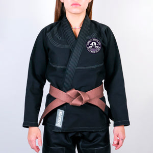 Mentality Martial Arts Academy Women's Gi - Black #704
