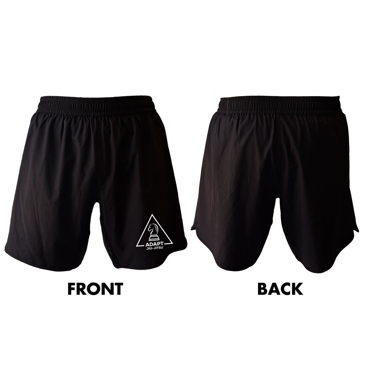 Adapt Jiu-Jitsu All Black Shorts 2.0 #8262 A