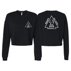 Adapt Jiu-Jitsu Women's Cropped Crewneck Sweatshirt #8262 A