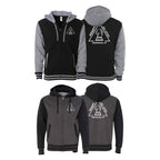 Adapt Jiu-Jitsu Varsity Zip-Up Hoodies #8262 A