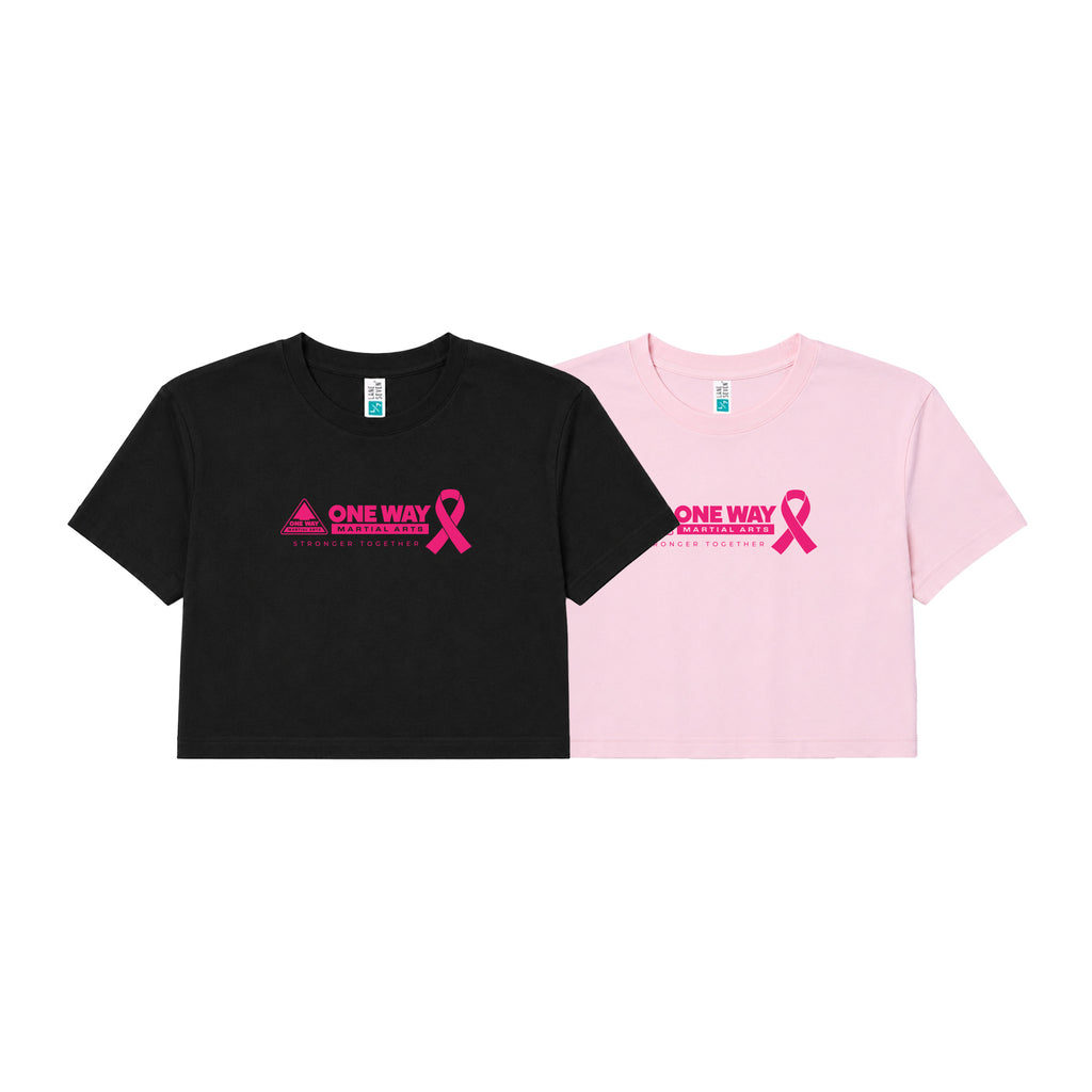 One Way Women's Cropped Shirts (Stronger Together)