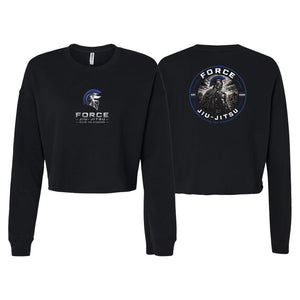 Force Jiu-Jitsu Women's Cropped Crewneck Sweatshirt #8170 A