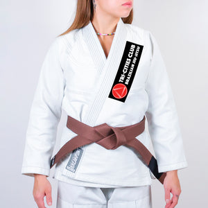 Tri Cities Jiu Jitsu Club Academy Women's Gi - White #778 A