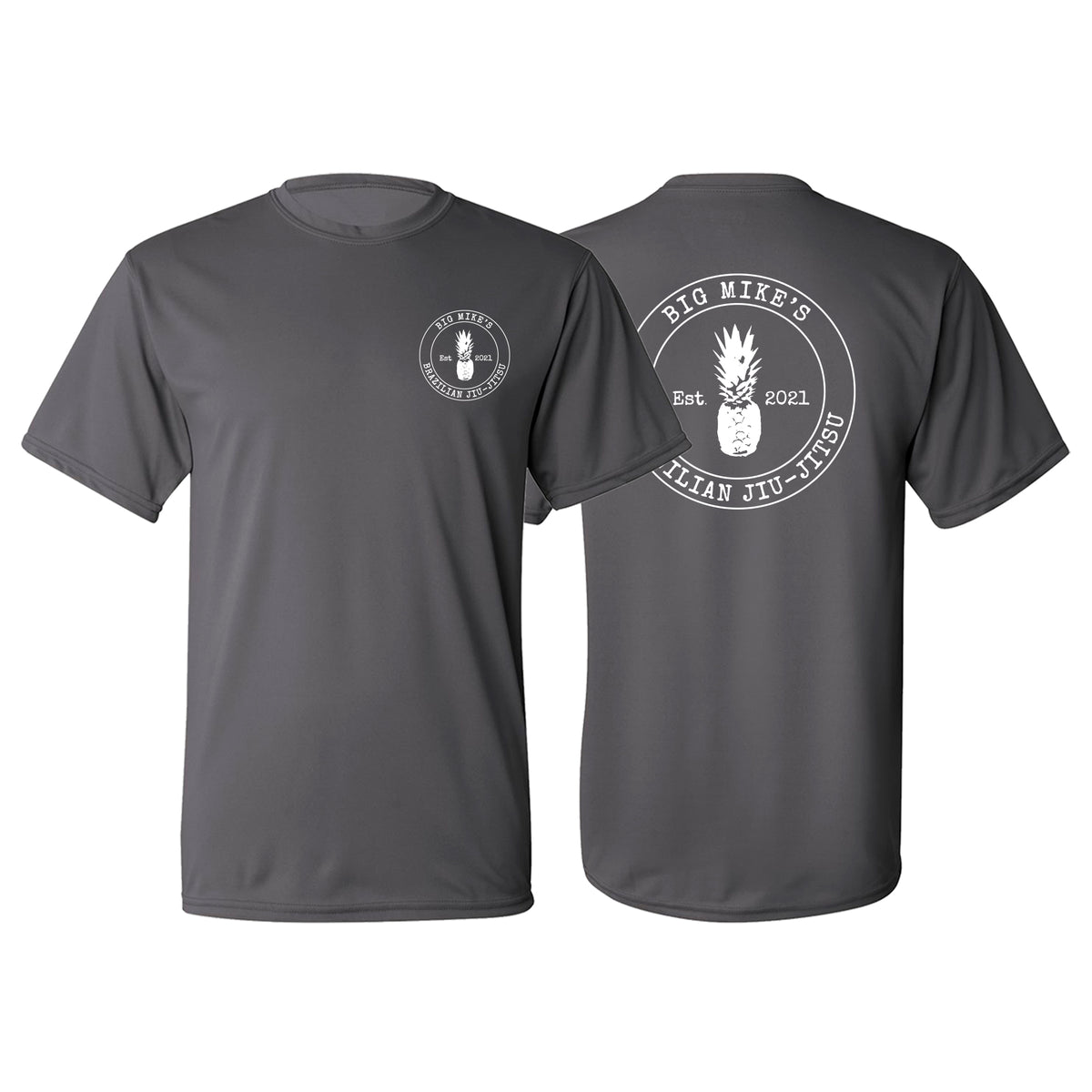 Big Mike's BJJ Academy Dry Fit Shirts #8055 B