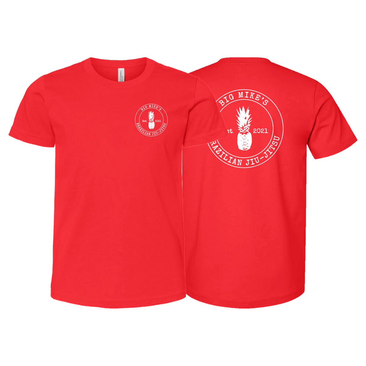 Big Mike's BJJ Academy Kids Shirts #8055 B