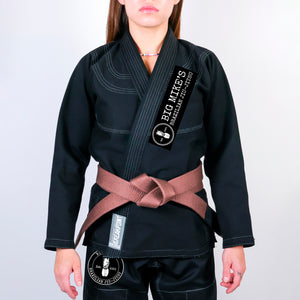 Big Mike's BJJ Academy Women's Gi - Black #790 A