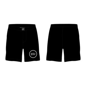 EDJ Team All Black Custom Shorts #8001