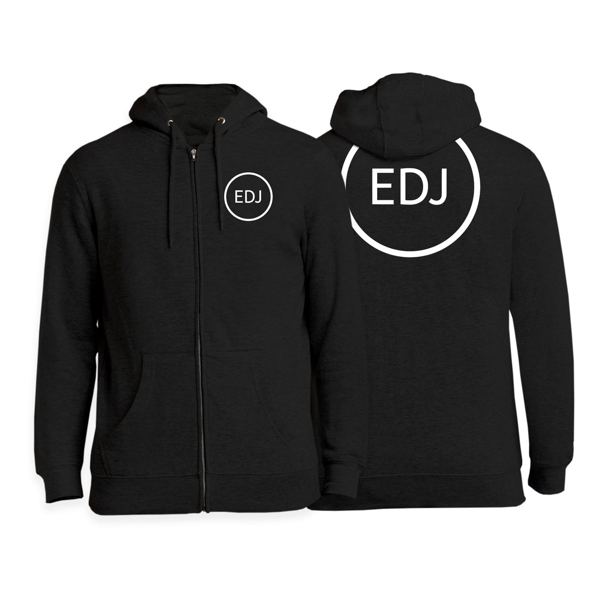 EDJ Team Academy Zip-Up Hoodies #8001 B