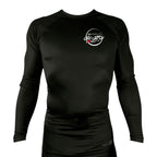 EDJ Team All Black Custom Rash Guards Long Sleeves #8001 F