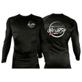 EDJ Team All Black Custom Rash Guards Long Sleeves #8001 F