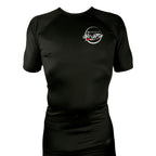 EDJ Team All Black Custom Rash Guards Short Sleeves #8001 F