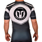 Kronos Academy Rash Guards Black/White #8002