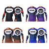 Kronos Academy Ranked Long Sleeve Rash Guards #8002