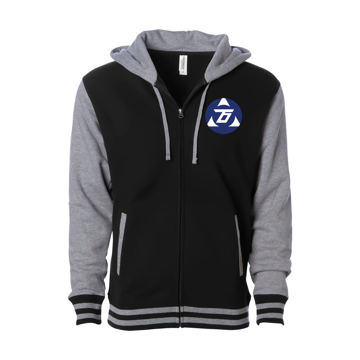Tom DeBlass Academy Varsity Zip-Up Hoodie #8003 B