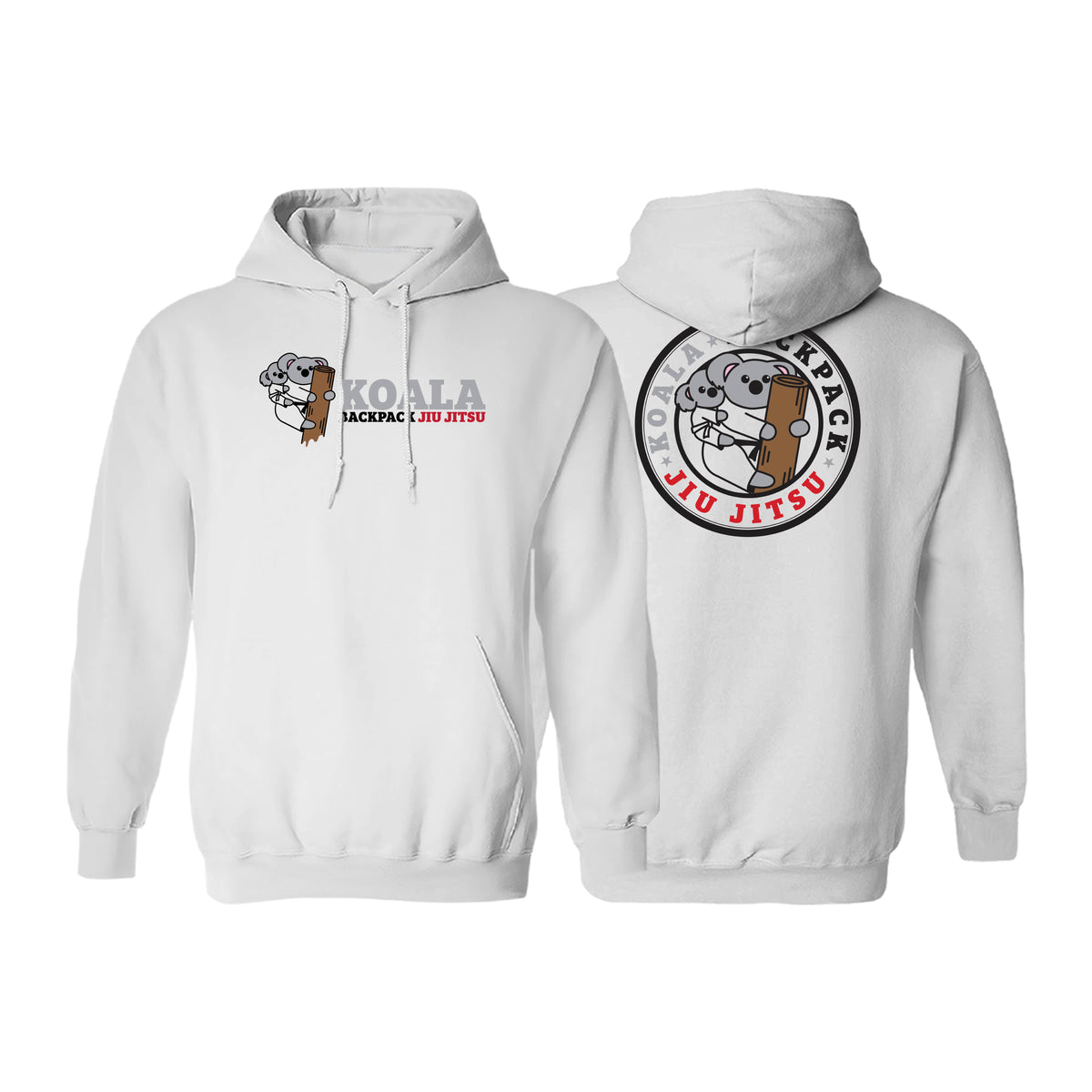 Koala Backpack Jiu Jitsu Academy Sweater Hoodie #8004 A