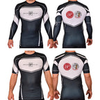Koala Backpack Jiu Jitsu Academy Rash Guards Black/White #8004 A