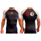 Koala Backpack Jiu Jitsu All Black Ranked Short Sleeve Rash Guards  #8004 A