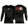 Koala Backpack Jiu Jitsu All Black Custom Rash Guards Long Sleeve #8004