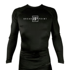 Koala Backpack Jiu Jitsu All Black Custom Rash Guards Long Sleeve #8004