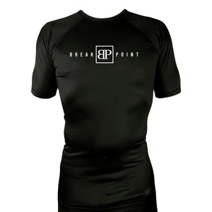 Koala Backpack Jiu Jitsu All Black Custom Rash Guards Short Sleeve #8004