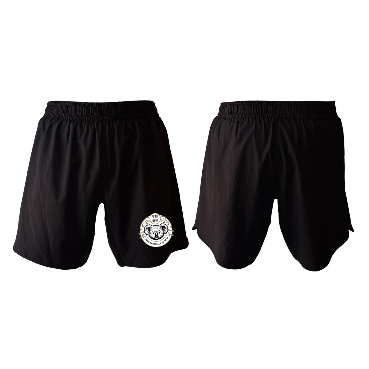 Koala Backpack Jiu Jitsu All Black Custom Shorts 2.0 #8004 C