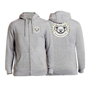 Koala Backpack Jiu Jitsu Academy Zip-Up Hoodies #8004 C