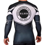 Koala Backpack Jiu Jitsu Academy Rash Guards Black/White #8004 E