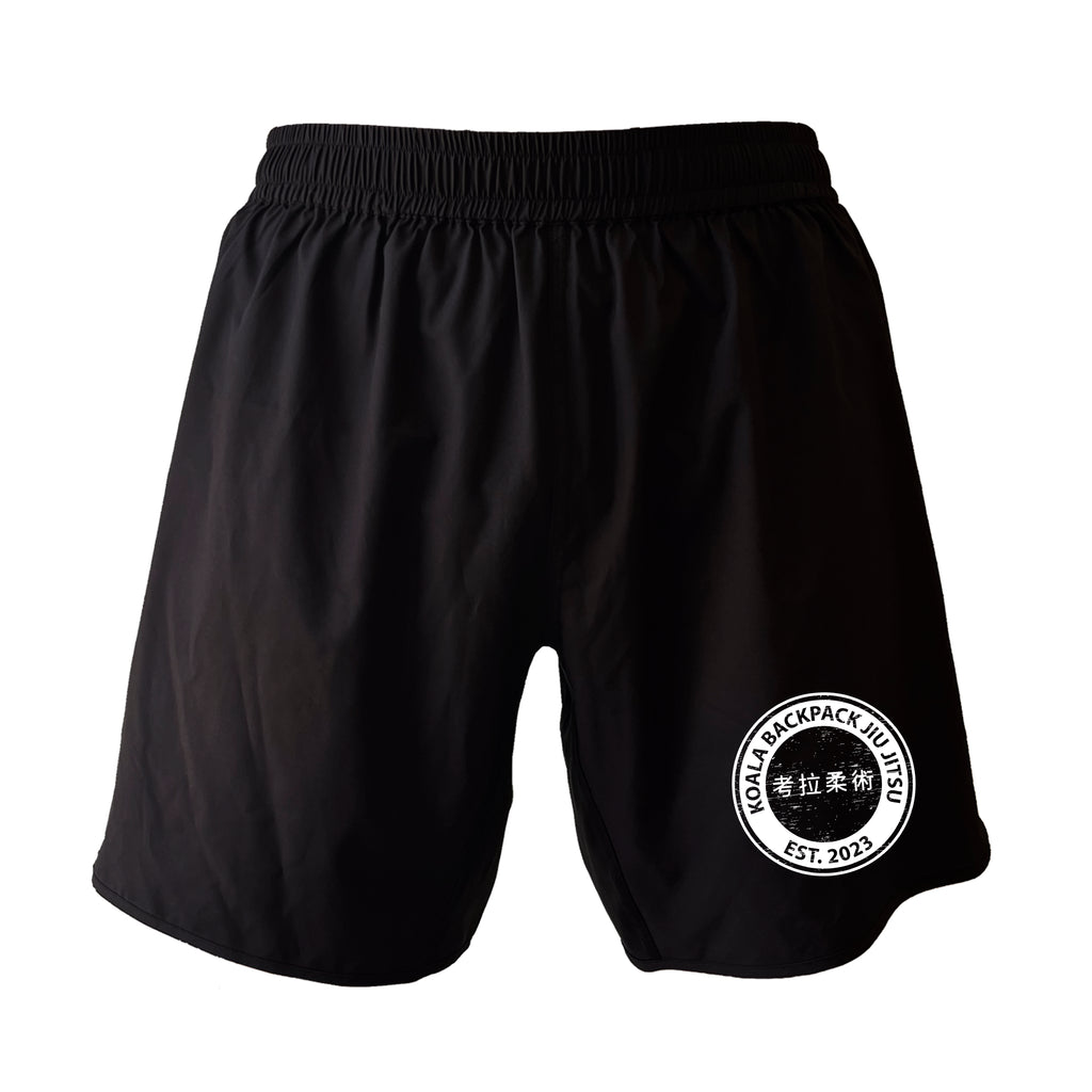 Koala Backpack Jiu Jitsu All Black Custom Shorts 2.0 #8004 E