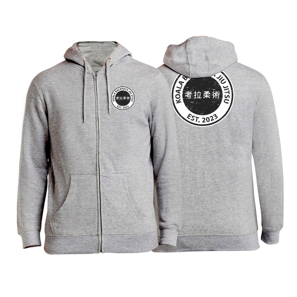 Koala Backpack Jiu Jitsu Academy Zip-Up Hoodies #8004 E