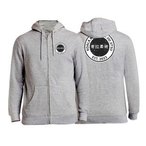 Koala Backpack Jiu Jitsu Academy Zip-Up Hoodies #8004 E