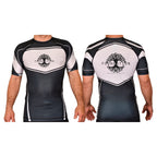 Foundation Chicago Academy Rash Guards Black/White #8005