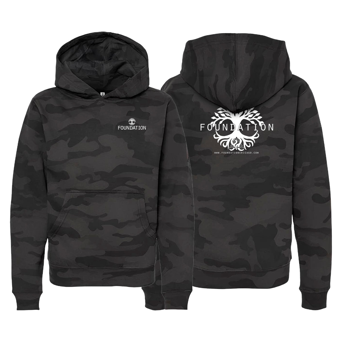 Foundation Chicago Academy Sweater Kids Hoodie #8005 A